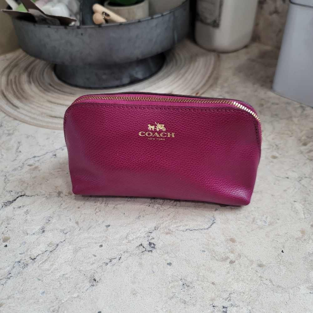 Coach make up bag